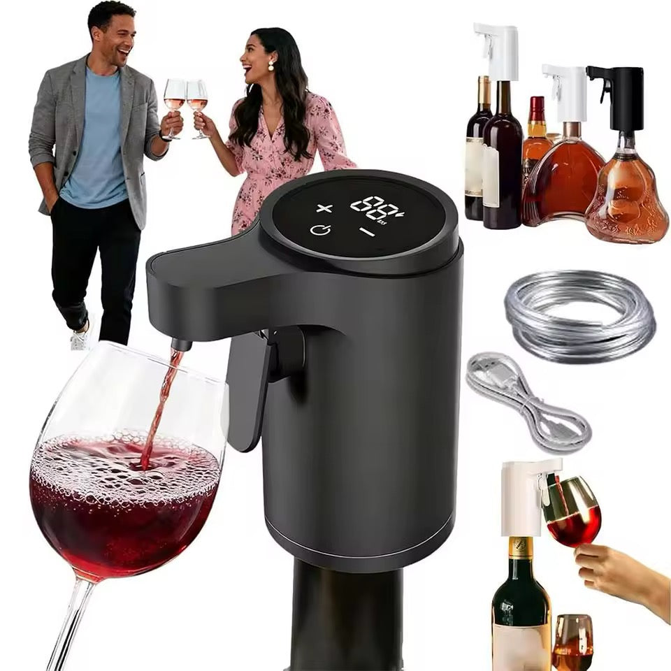 Adjustable Intelligent Induction Wine Extractor USB Charging Wine Dispenser Infinite Adjustment Touch Automatic Wine