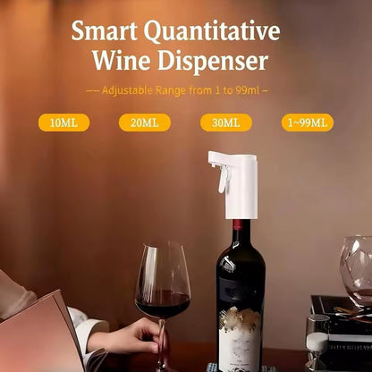 Adjustable Intelligent Induction Wine Extractor USB Charging Wine Dispenser Infinite Adjustment Touch Automatic Wine