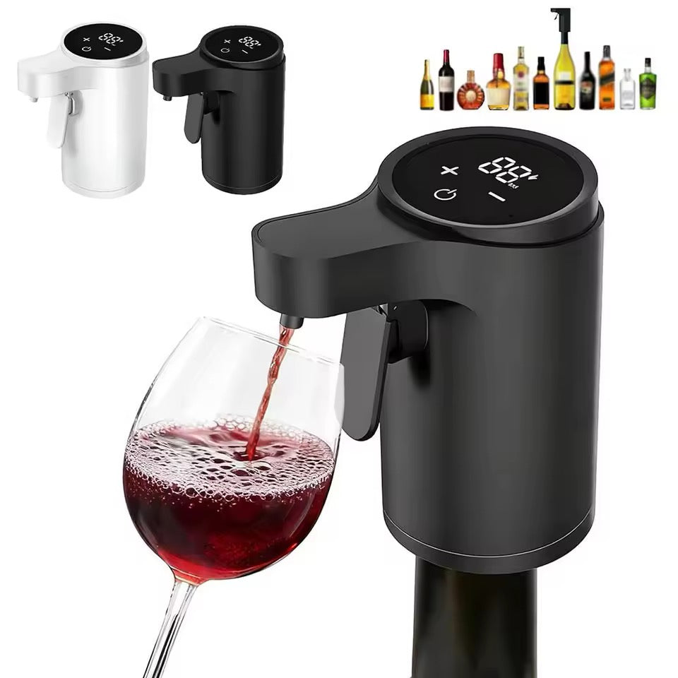 Adjustable Intelligent Induction Wine Extractor USB Charging Wine Dispenser Infinite Adjustment Touch Automatic Wine